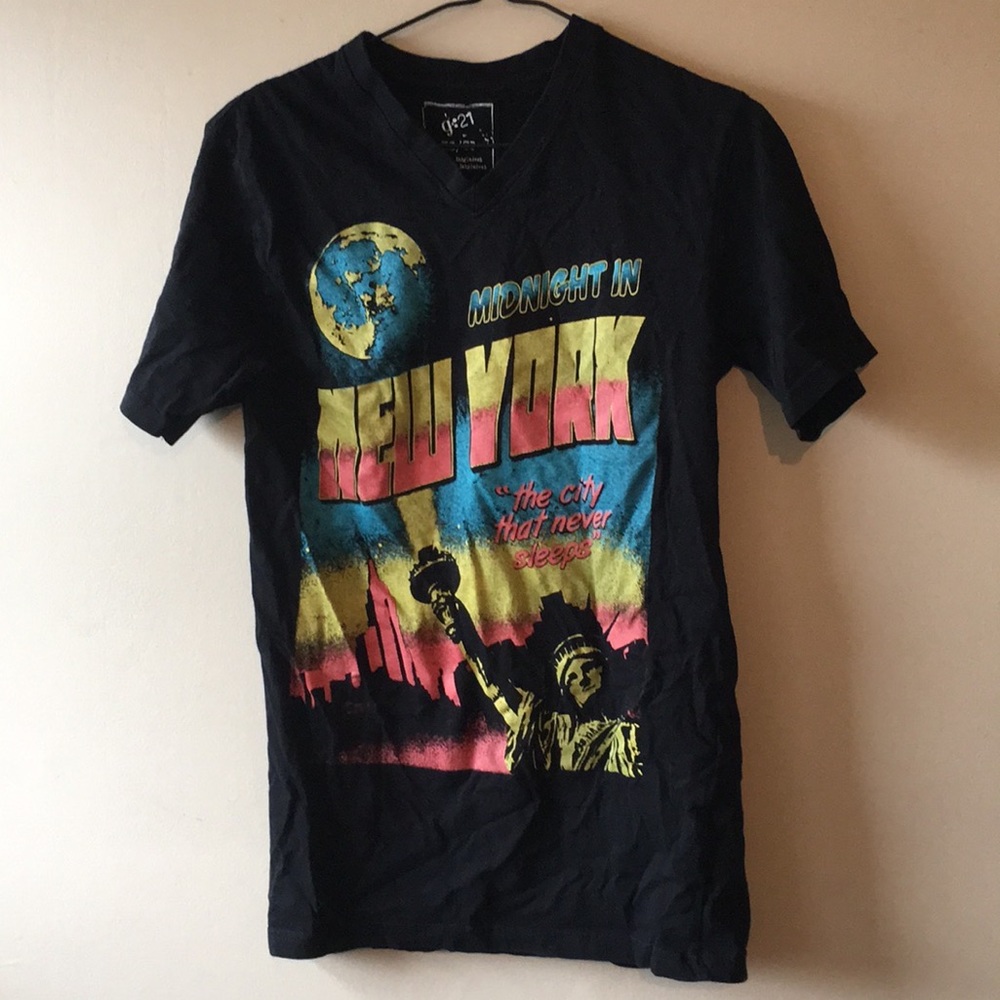 🌞 3/15$ G21 Midnight In New York T-shirt - XS